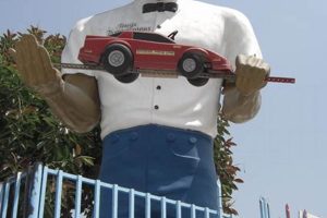Iconic Muffler Man Davison: Roadside History & More Safem Fabrication - Precision Engineering & Custom Manufacturing Solutions Iconic Muffler Man Davison: Roadside History & More | Safem Fabrication - Precision Engineering & Custom Manufacturing Solutions