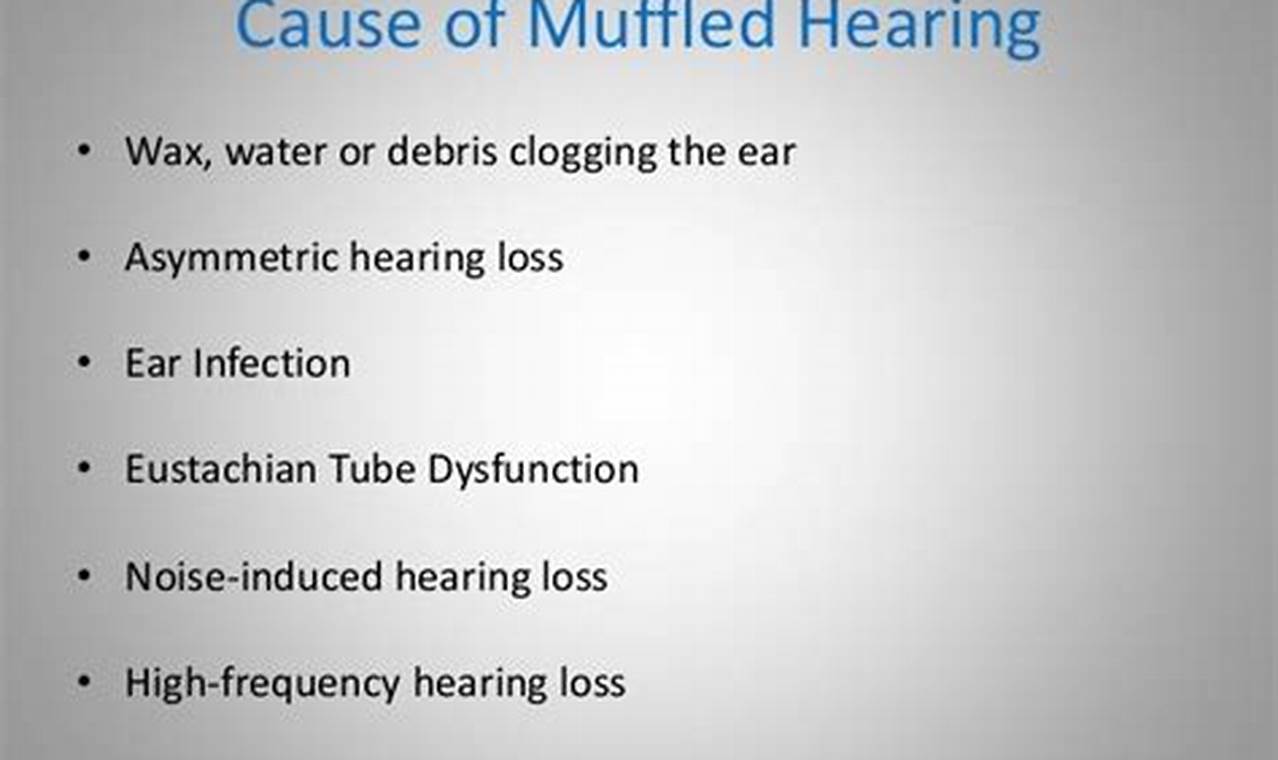 Muted Ear Help! Why is My Hearing Muffled? Causes & Solutions