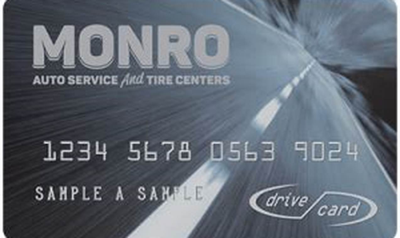 Finance Your Repairs: Monro Muffler & Brake Drive Card Deals