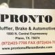 Plano's Pronto Muffler: Fast Exhaust Repair Experts TX | Best Mufflers for Cars & Trucks | Performance, Sound & Durability Upgrades