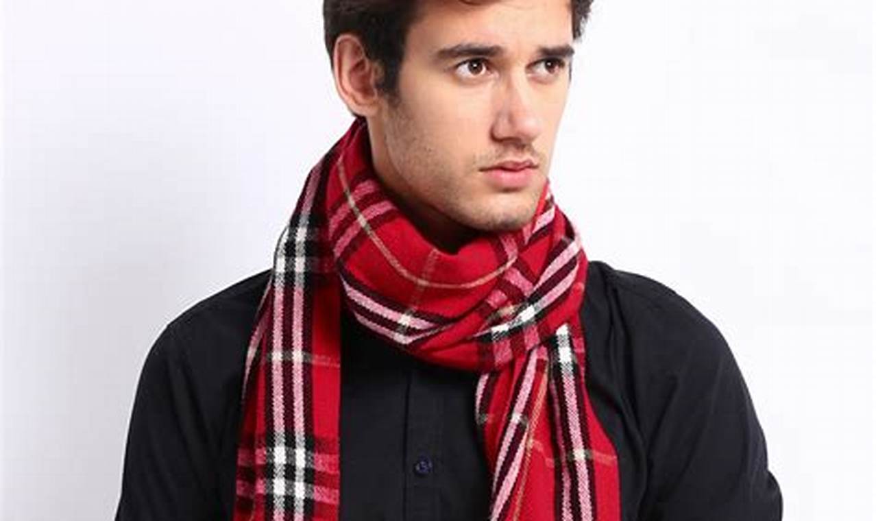 Diffuser Style Men Essential Men Muffler: Style & Warmth