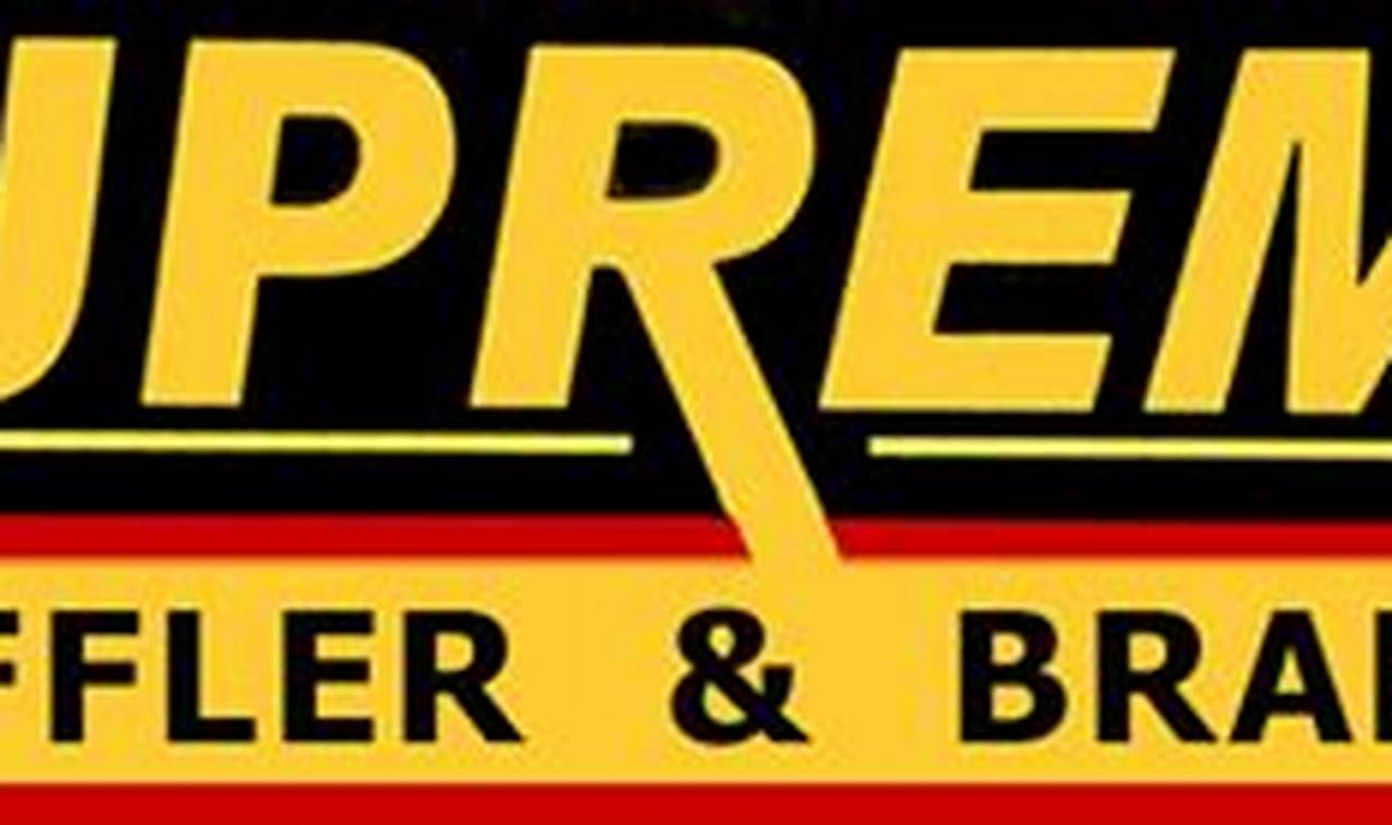 Best Supreme Muffler & Brake: Shop Brakes Now! Best Mufflers for Cars & Trucks | Performance, Sound & Durability Upgrades Best Supreme Muffler & Brake: Shop Brakes Now! | Best Mufflers for Cars & Trucks | Performance, Sound & Durability Upgrades