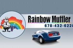 Find: Rainbow Muffler Installation Near McDonough, GA Best Mufflers for Cars & Trucks | Performance, Sound & Durability Upgrades Find: Rainbow Muffler Installation Near McDonough, GA | Best Mufflers for Cars & Trucks | Performance, Sound & Durability Upgrades