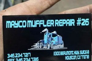 Find Top Mayco Muffler Repair Near Me: [Location Tips] | Best Mufflers for Cars & Trucks | Performance, Sound & Durability Upgrades