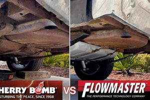 Muffler Showdown: Cherry Bomb vs Flowmaster - Sound & Performance Best Mufflers for Cars & Trucks | Performance, Sound & Durability Upgrades Muffler Showdown: Cherry Bomb vs Flowmaster - Sound & Performance | Best Mufflers for Cars & Trucks | Performance, Sound & Durability Upgrades