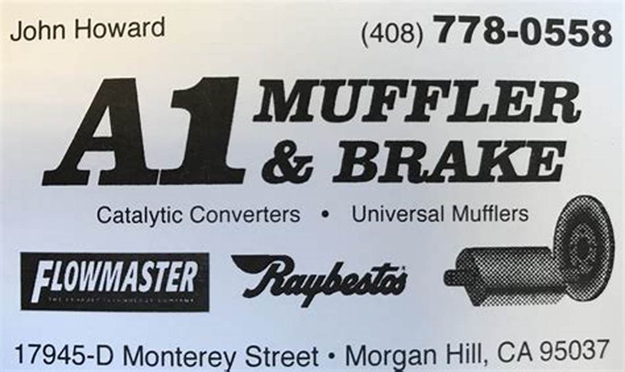 A1 Brake & Muffler: Expert Brake Service & More Best Mufflers for Cars & Trucks | Performance, Sound & Durability Upgrades A1 Brake & Muffler: Expert Brake Service & More | Best Mufflers for Cars & Trucks | Performance, Sound & Durability Upgrades