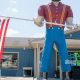 Benton Harbor's Muffler Man: Then & Now [Landmark Lost?] | Best Mufflers for Cars & Trucks | Performance, Sound & Durability Upgrades