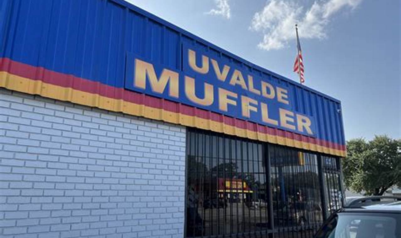 Uvalde Muffler, Brake & Alignment: Expert Service Near You Best Mufflers for Cars & Trucks | Performance, Sound & Durability Upgrades Uvalde Muffler, Brake & Alignment: Expert Service Near You | Best Mufflers for Cars & Trucks | Performance, Sound & Durability Upgrades