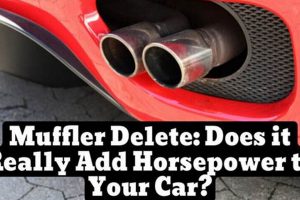 Muffler Delete & HP: Does a Delete Increase Horsepower? Best Mufflers for Cars & Trucks | Performance, Sound & Durability Upgrades Muffler Delete & HP: Does a Delete Increase Horsepower? | Best Mufflers for Cars & Trucks | Performance, Sound & Durability Upgrades