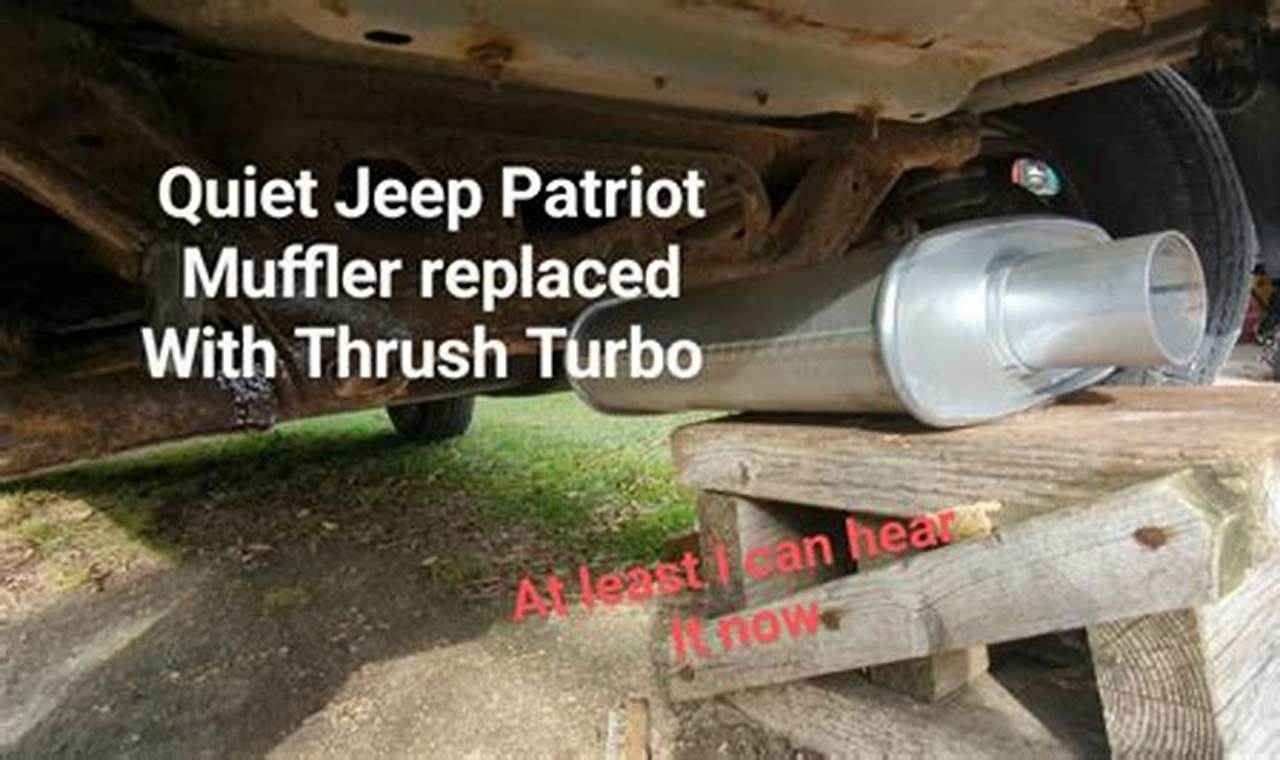 Upgrade Your Patriot Muffler: Performance & Sound Best Mufflers for Cars & Trucks | Performance, Sound & Durability Upgrades Upgrade Your Patriot Muffler: Performance & Sound | Best Mufflers for Cars & Trucks | Performance, Sound & Durability Upgrades