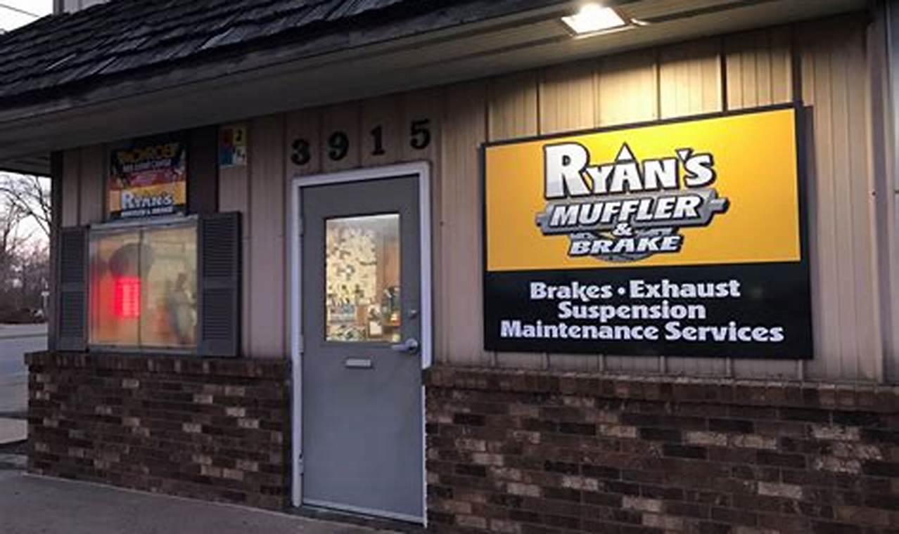 Best Ryan's Muffler & Brake: Expert Auto Repair Best Mufflers for Cars & Trucks | Performance, Sound & Durability Upgrades Best Ryan's Muffler & Brake: Expert Auto Repair | Best Mufflers for Cars & Trucks | Performance, Sound & Durability Upgrades