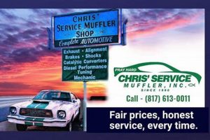 Reliable Chris Service Muffler Shop: Expert Exhaust Fixes Best Mufflers for Cars & Trucks | Performance, Sound & Durability Upgrades Reliable Chris Service Muffler Shop: Expert Exhaust Fixes | Best Mufflers for Cars & Trucks | Performance, Sound & Durability Upgrades
