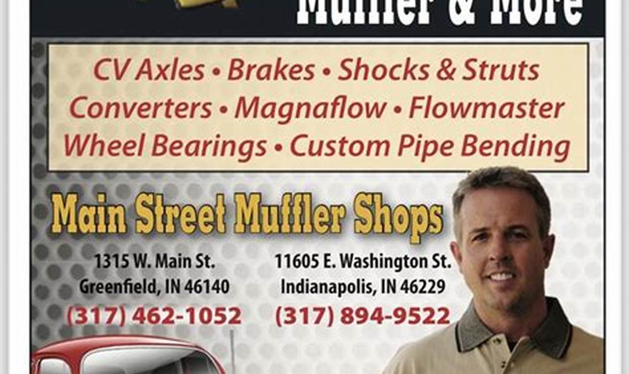 Reliable Main Street Muffler & Brake: Expert Brake Service Best Mufflers for Cars & Trucks | Performance, Sound & Durability Upgrades Reliable Main Street Muffler & Brake: Expert Brake Service | Best Mufflers for Cars & Trucks | Performance, Sound & Durability Upgrades