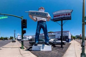 Ocala's Giant: Exploring the Iconic Muffler Man Statue | Best Mufflers for Cars & Trucks | Performance, Sound & Durability Upgrades