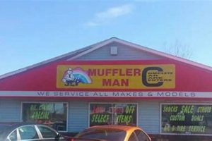 Linden's Muffler Man: MI Roadside Icon Best Mufflers for Cars & Trucks | Performance, Sound & Durability Upgrades Linden's Muffler Man: MI Roadside Icon | Best Mufflers for Cars & Trucks | Performance, Sound & Durability Upgrades