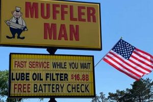 Escanaba's Muffler Man: A Michigan Roadside Giant Best Mufflers for Cars & Trucks | Performance, Sound & Durability Upgrades Escanaba's Muffler Man: A Michigan Roadside Giant | Best Mufflers for Cars & Trucks | Performance, Sound & Durability Upgrades