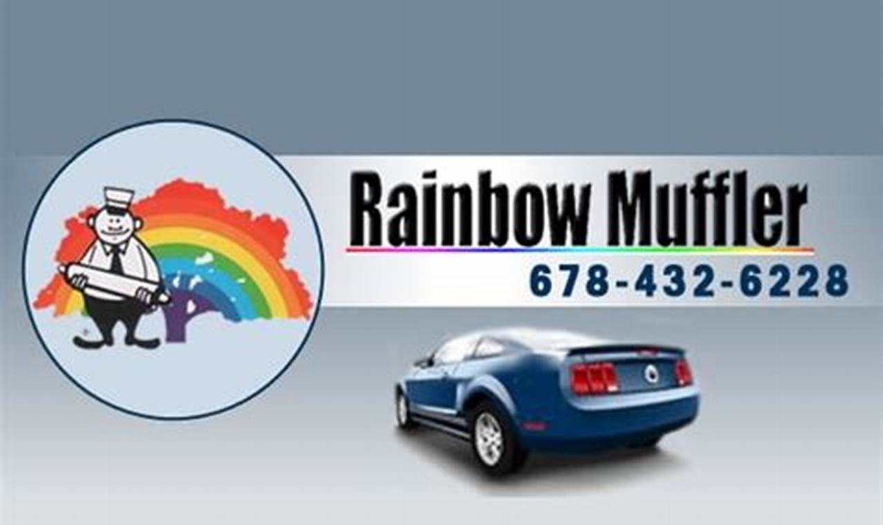Rainbow Muffler McDonough GA: Custom Exhaust Pros | Best Mufflers for Cars & Trucks | Performance, Sound & Durability Upgrades