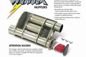 Unleash Power: Flowtech Warlock Muffler Performance Upgrade | Best Mufflers for Cars & Trucks | Performance, Sound & Durability Upgrades