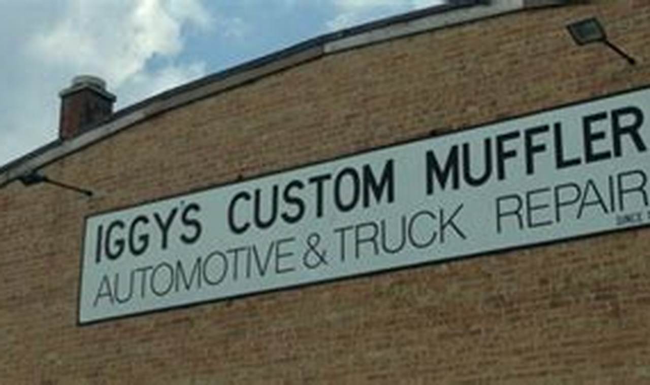Iggy's Muffler Shop: Expert Exhaust Service & Repair