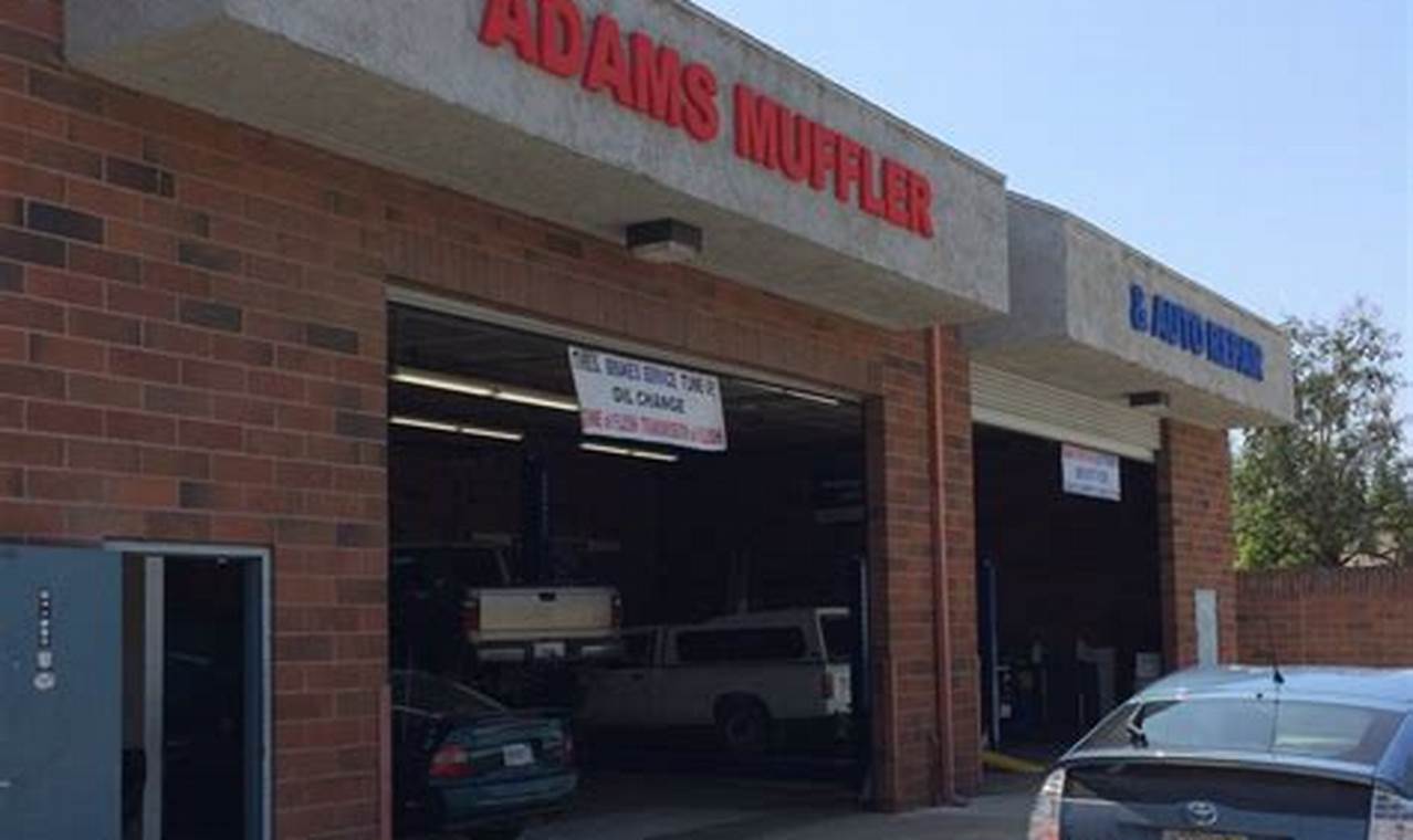 Adams Muffler & Brake Center: Brake Repair Experts Near You | Best Mufflers for Cars & Trucks | Performance, Sound & Durability Upgrades