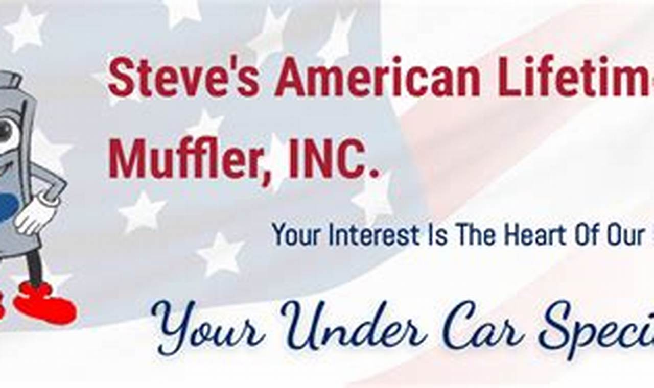 Buy American Lifetime Muffler: Longest Lasting + Deals | Best Mufflers for Cars & Trucks | Performance, Sound & Durability Upgrades