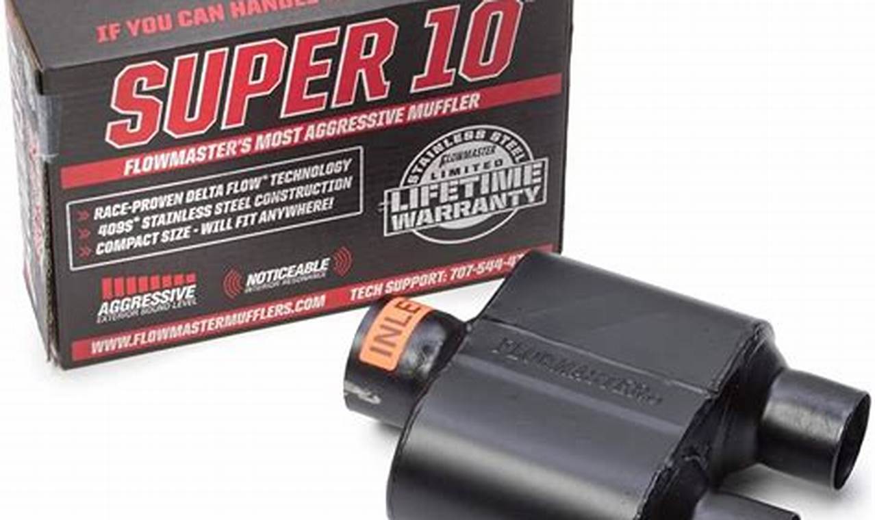 Upgrade Your Ride: Flowmaster 10 Series Muffler Performance Best Mufflers for Cars & Trucks | Performance, Sound & Durability Upgrades Upgrade Your Ride: Flowmaster 10 Series Muffler Performance | Best Mufflers for Cars & Trucks | Performance, Sound & Durability Upgrades