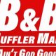 Expert B&amp;B Muffler Mart: Your Exhaust Pros Today! | Best Mufflers for Cars & Trucks | Performance, Sound & Durability Upgrades