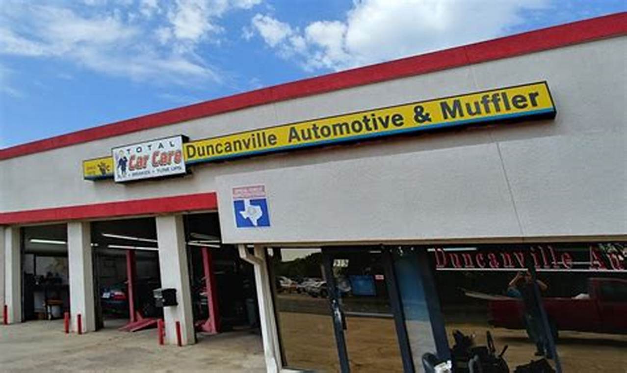 Duncanville Auto & Muffler: Expert Vehicle Care Near You | Best Mufflers for Cars & Trucks | Performance, Sound & Durability Upgrades