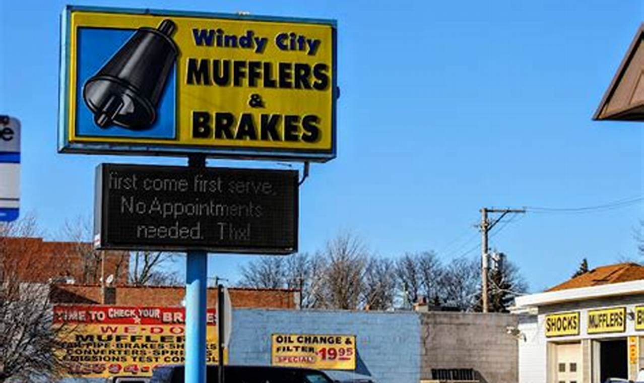 Chicago's Best: Windy City Muffler & Brakes - Expert Service | Best Mufflers for Cars & Trucks | Performance, Sound & Durability Upgrades
