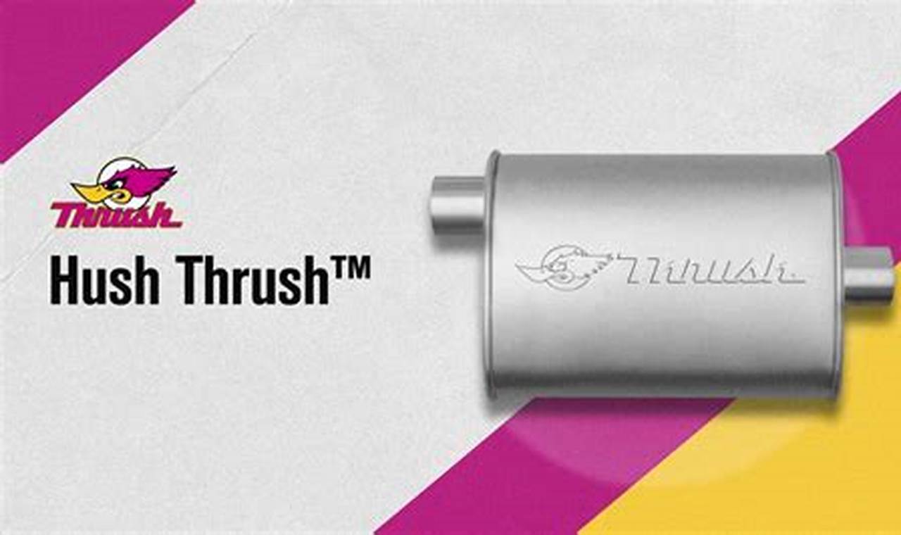 Achieve Hush Thrush Muffler Sound: Silence & Performance | Best Mufflers for Cars & Trucks | Performance, Sound & Durability Upgrades