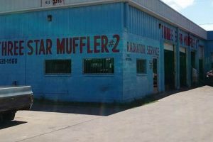Find a Three Star Muffler Shop Near You: Services & Pricing Best Mufflers for Cars & Trucks | Performance, Sound & Durability Upgrades Find a Three Star Muffler Shop Near You: Services & Pricing | Best Mufflers for Cars & Trucks | Performance, Sound & Durability Upgrades
