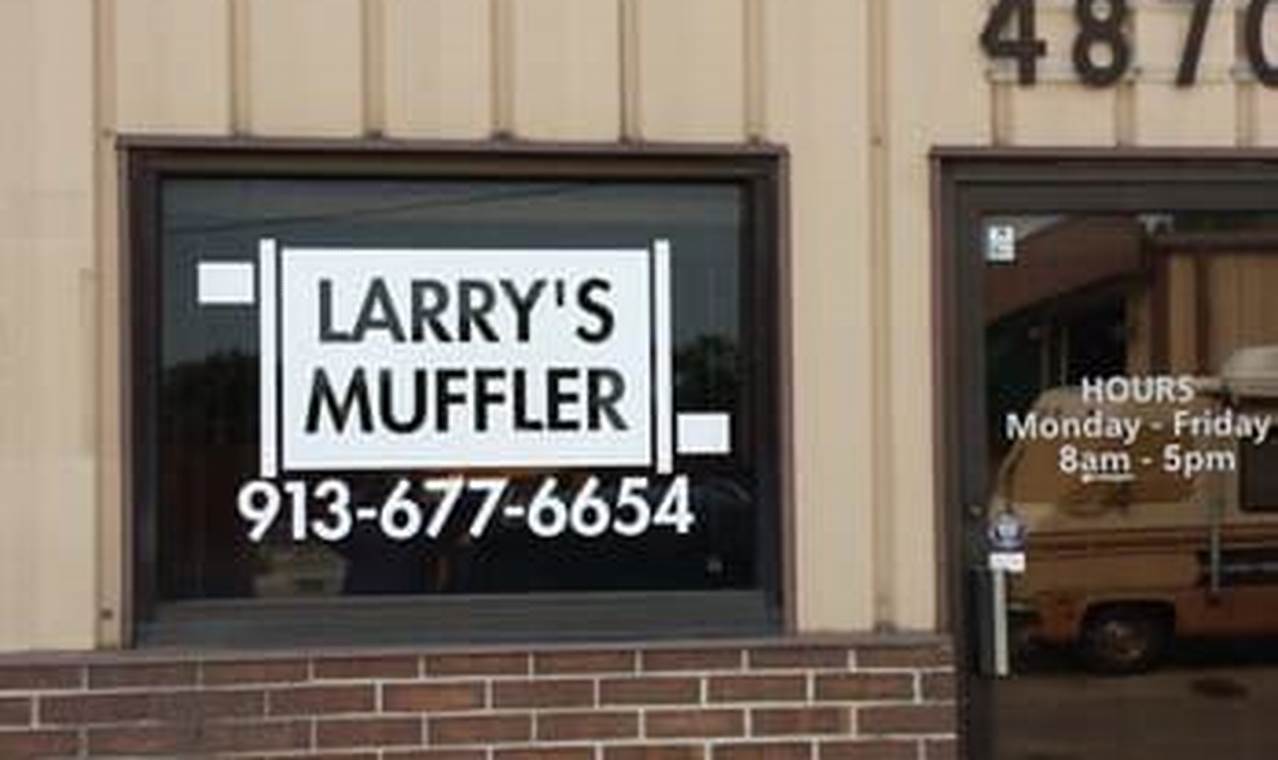 Larry's Muffler: Quiet Performance You Can Trust! | Best Mufflers for Cars & Trucks | Performance, Sound & Durability Upgrades