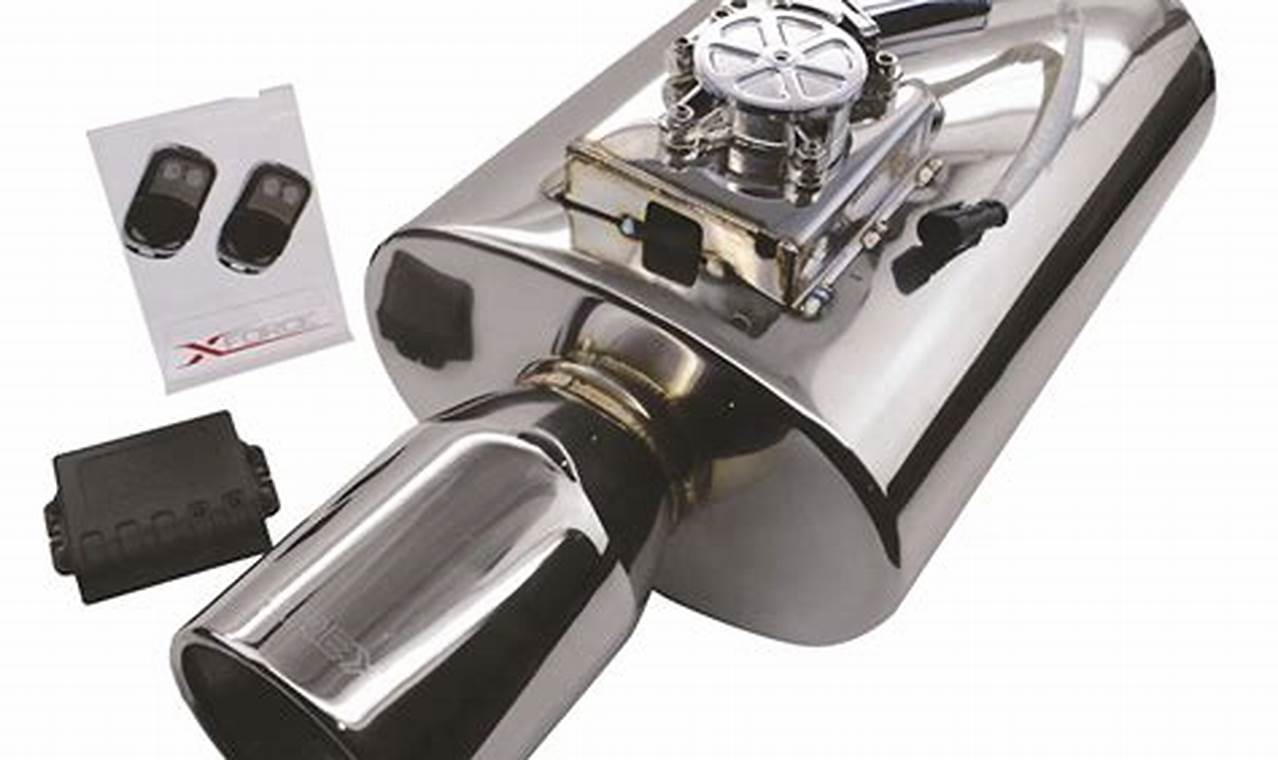 Enhance Sound: Xforce Varex Muffler - Performance & Control