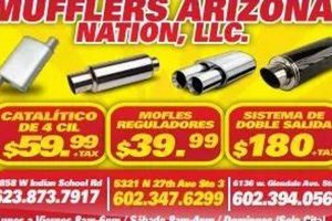 Best Muffler Arizona National: Deals & Repair | Best Mufflers for Cars & Trucks | Performance, Sound & Durability Upgrades