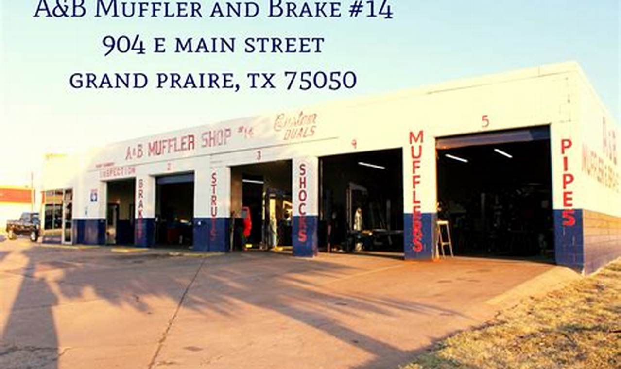 Expert A & B Muffler & Brake Services | Safe Brakes Now! | Best Mufflers for Cars & Trucks | Performance, Sound & Durability Upgrades