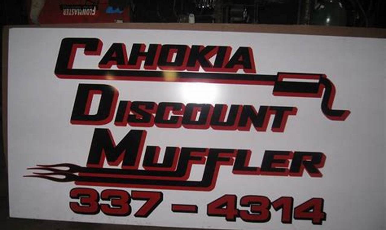 Affordable Discount Muffler Repair in Cahokia, IL | Best Mufflers for Cars & Trucks | Performance, Sound & Durability Upgrades