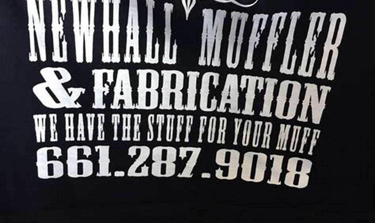 Best Newhall Muffler Options: [Year] Guide &amp; Prices | Best Mufflers for Cars & Trucks | Performance, Sound & Durability Upgrades