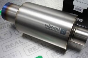Boost Sound & Style: Vibrant Titanium Muffler Upgrade | Best Mufflers for Cars & Trucks | Performance, Sound & Durability Upgrades