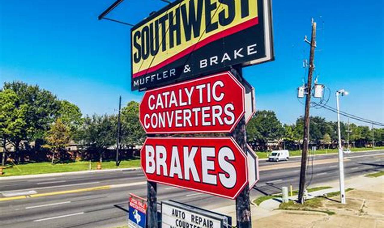 Southwest Muffler & Brake: [Your City] Brake Experts | Best Mufflers for Cars & Trucks | Performance, Sound & Durability Upgrades