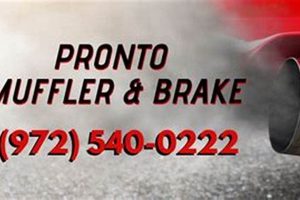 Fast Pronto Brake and Muffler Service Near You | Best Mufflers for Cars & Trucks | Performance, Sound & Durability Upgrades