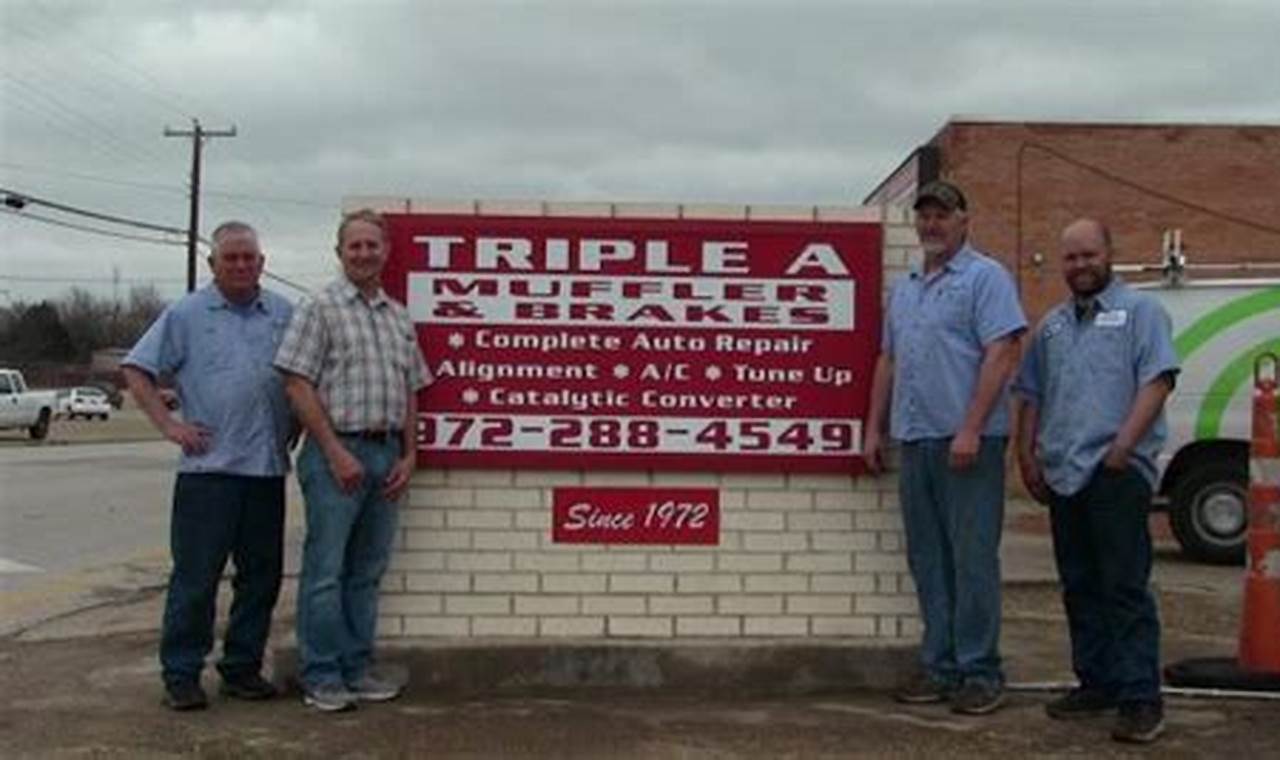 Mesquite's Best Brake & Muffler Service | AAA Automotive | Best Mufflers for Cars & Trucks | Performance, Sound & Durability Upgrades