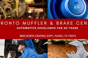 Pronto Muffler & Brake Plano: Save on Brake Repair Now! | Best Mufflers for Cars & Trucks | Performance, Sound & Durability Upgrades