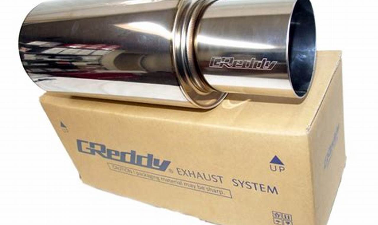 Upgrade: Greddy RS Muffler - Power & Sound! | Best Mufflers for Cars & Trucks | Performance, Sound & Durability Upgrades
