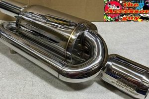 Unlock Power: Mugen Muffler Twin Loop Performance & Sound | Best Mufflers for Cars & Trucks | Performance, Sound & Durability Upgrades