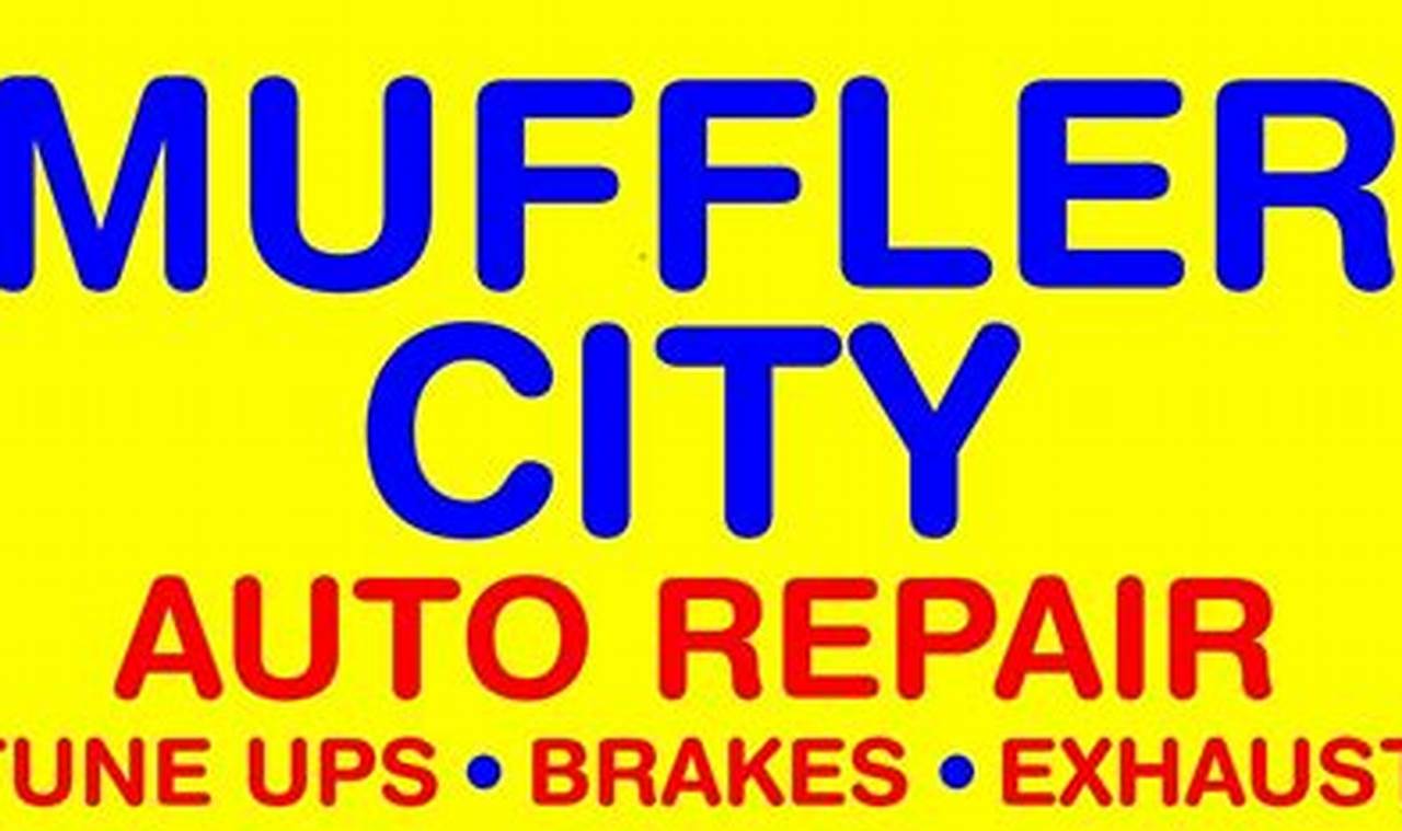 Find Muffler City Services: Exhaust Experts Near You | Best Mufflers for Cars & Trucks | Performance, Sound & Durability Upgrades