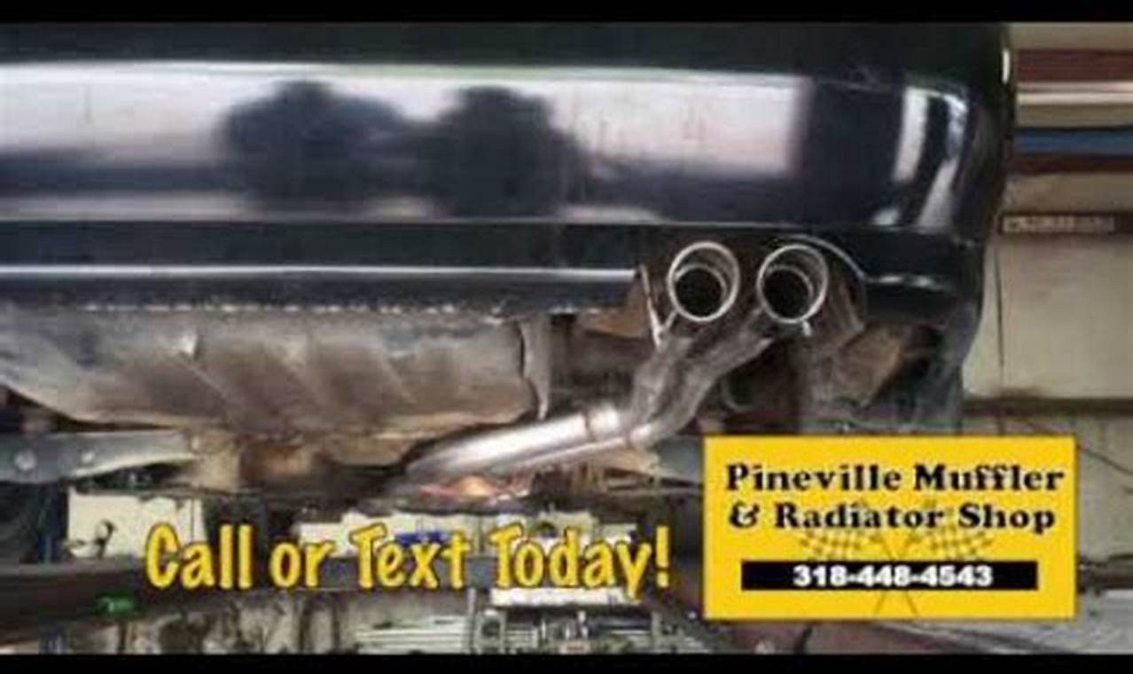Pineville Muffler | Best Mufflers for Cars & Trucks | Performance, Sound & Durability Upgrades