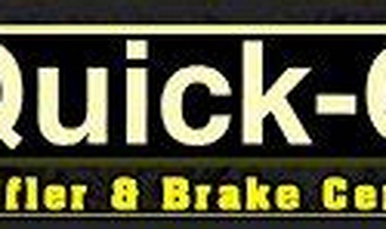 Reliable Quick O Muffler & Brake: Fast Brake Service | Best Mufflers for Cars & Trucks | Performance, Sound & Durability Upgrades
