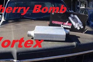Unleash Power: Cherry Bomb Muffler Vortex Sound! | Best Mufflers for Cars & Trucks | Performance, Sound & Durability Upgrades