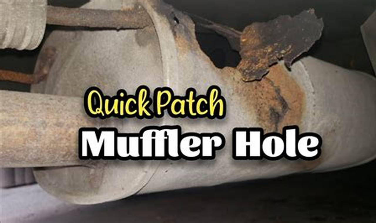 DIY: Patching Hole in Muffler - Quick & Easy Fix! | Best Mufflers for Cars & Trucks | Performance, Sound & Durability Upgrades