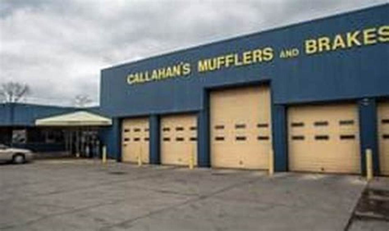 Expert Callahan's Muffler & Brake: Stop Safely, Drive Quietly | Best Mufflers for Cars & Trucks | Performance, Sound & Durability Upgrades